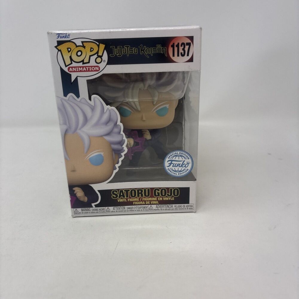 Funko Pop Animation Jujutsu Kaisen Satoru Gojo #1137 Special Edition NIB